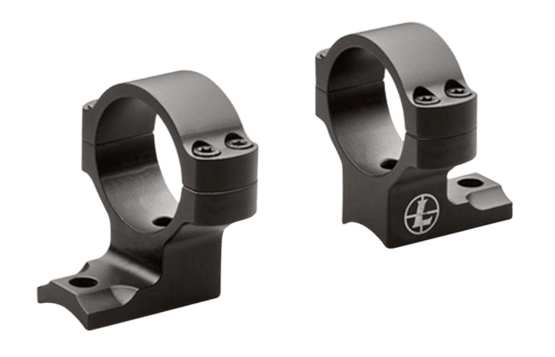 Leupold BackCountry 2-Piece 1" Medium Scope Rings for Savage 10/110 Round Receiver in matte black